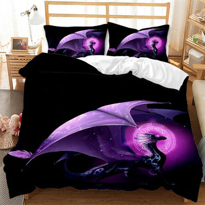 Purple Fairy Dragon Bedding | Autumn Dragon