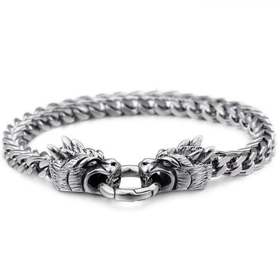 Chinese Silver Dragon Bracelet | Autumn Dragon