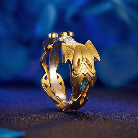 Dragon Armor Ring Golden | Autumn Dragon