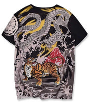 Dragon vs Tiger T-Shirt | Autumn Dragon