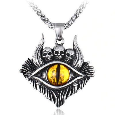 Evil Eye Necklace | Autumn Dragon