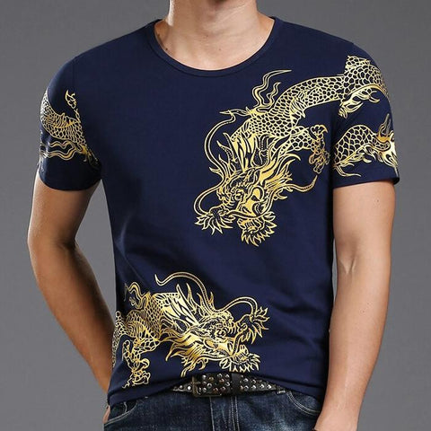 Thai Dragon T-Shirt Gold | Autumn Dragon