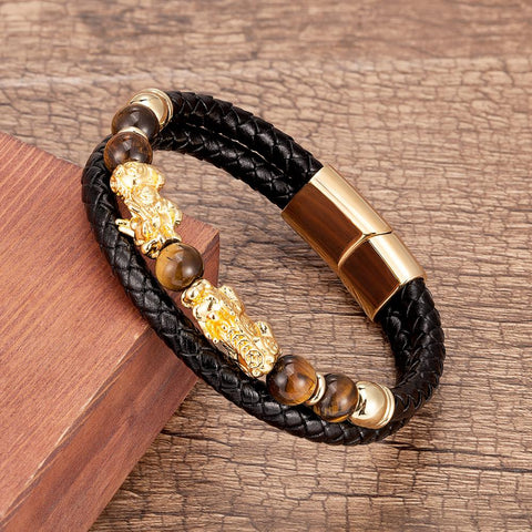 Double Pixiu Bracelet | Autumn Dragon