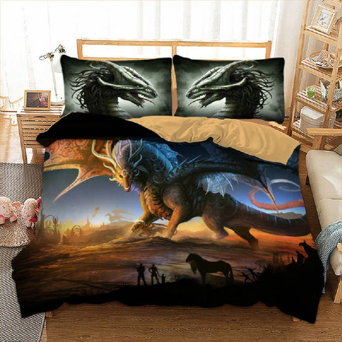 Legendary Dragon Bedding | Autumn Dragon