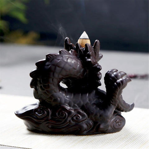 Dragon Head Incense Burner | Autumn Dragon