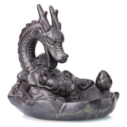 Ceramic Dragon Incense Burner | Autumn Dragon