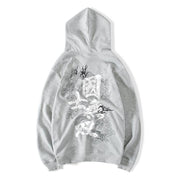Embroidered Chinese Dragon Hoodie | Autumn Dragon