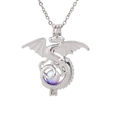 Dragon Pearl Necklace | Autumn Dragon