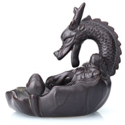 Ceramic Dragon Incense Burner | Autumn Dragon