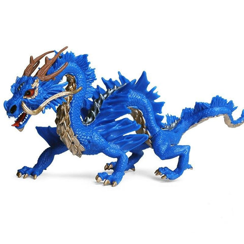 Blue Dragon Figurine | Autumn Dragon