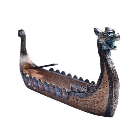 Dragon Boat Incense Burner | Autumn Dragon