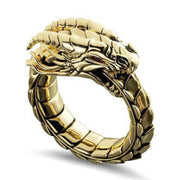 Chinese Dragon Ring Gold | Autumn Dragon