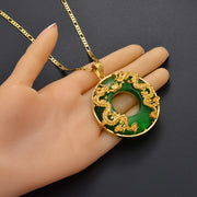 Jade Dragon Necklace | Autumn Dragon