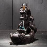 Oriental Dragon Incense Burner | Autumn Dragon