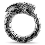 Ouroboros Dragon Ring | Autumn Dragon