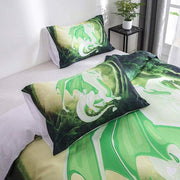Green Dragon Bedding | Autumn Dragon