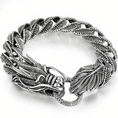 Silver Dragon Bracelet | Autumn Dragon