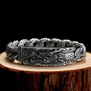 Sterling Silver Dragon Bracelet | Autumn Dragon