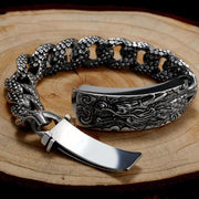 Sterling Silver Dragon Bracelet | Autumn Dragon