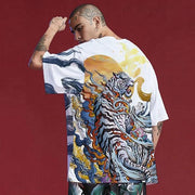 White Tiger T-Shirt | Autumn Dragon